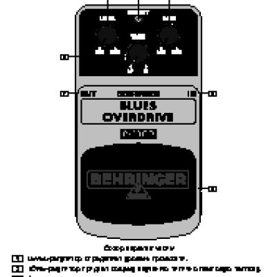 BEHRINGER BLUES OVERDRIVE BO100