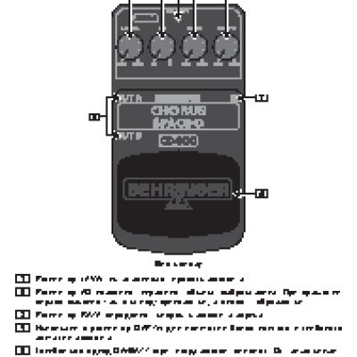 BEHRINGER CD400 CHORUS SPACE-D
