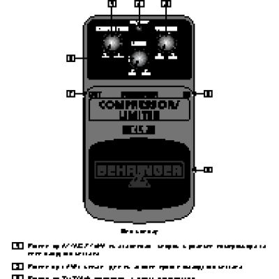 BEHRINGER CL9 COMPRESSOR/LIMITER