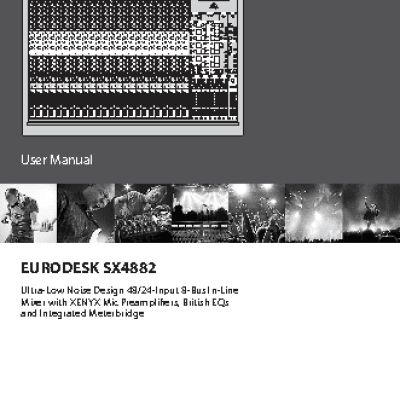 BEHRINGER EURODESK SX4882