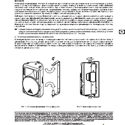 BEHRINGER EUROLIVE WB215