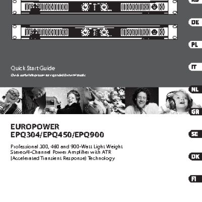 BEHRINGER EUROPOWER EPQ304
