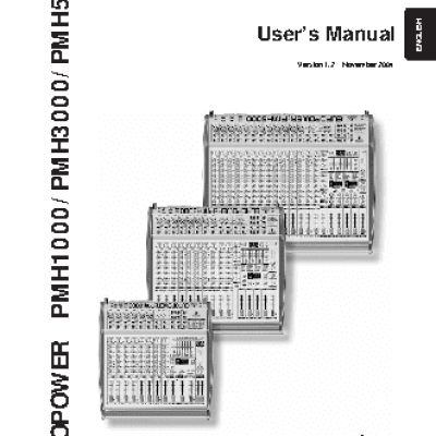 BEHRINGER EUROPOWER PMH1000