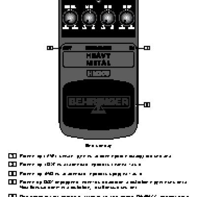 BEHRINGER HM300 HEAVY METAL