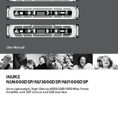 BEHRINGER iNUKE NU1000DSP