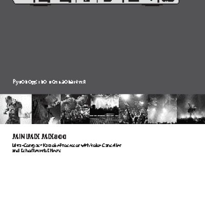 BEHRINGER MINIMIX MIX800