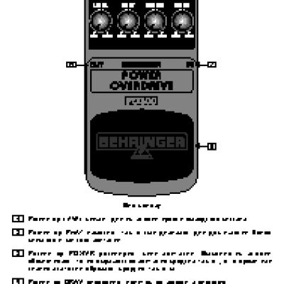 BEHRINGER PO300 POWER OVERDRIVE