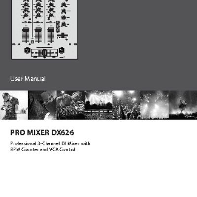 BEHRINGER PRO MIXER DX626