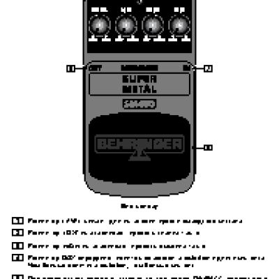 BEHRINGER SM400 SUPER METAL