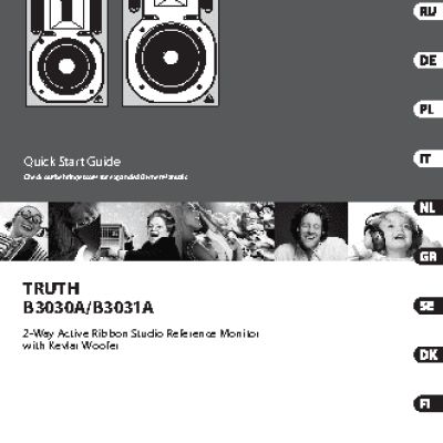 BEHRINGER TRUTH B3031A