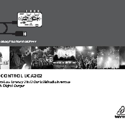 BEHRINGER U-CONTROL UCA202