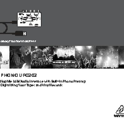 BEHRINGER U-PHONO UFO202