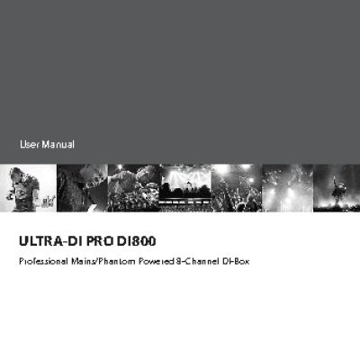 BEHRINGER ULTRA-DI PRO DI800