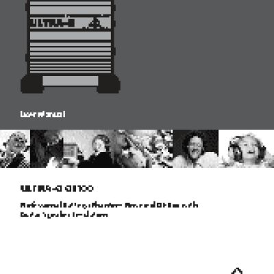 BEHRINGER ULTRA-G GI100