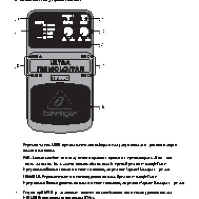 BEHRINGER ULTRA TREMOLO/PAN TP300