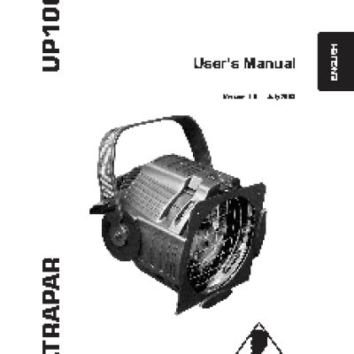 BEHRINGER ULTRAPAR UP1000