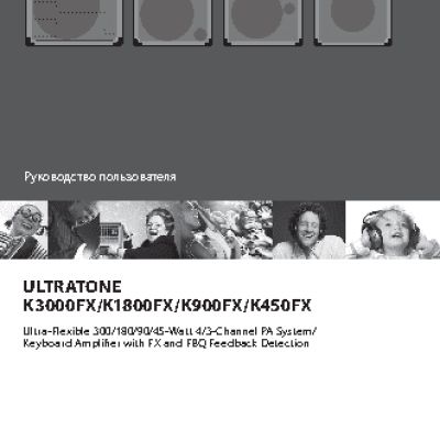 BEHRINGER ULTRATONE K3000FX