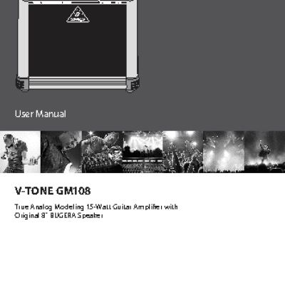 BEHRINGER V-TONE GM108