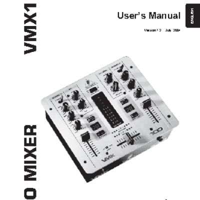 BEHRINGER VMX-100 PRO MIXER