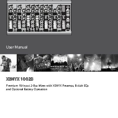 BEHRINGER XENYX 1002B