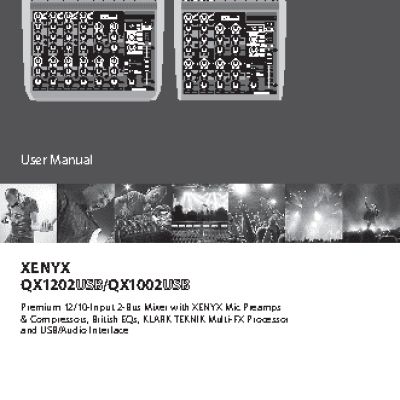 BEHRINGER XENYX QX1002USB