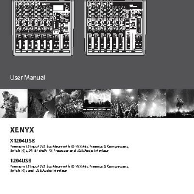 BEHRINGER XENYX X1204USB