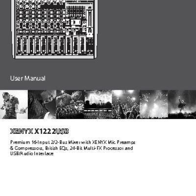 BEHRINGER XENYX X1222USB