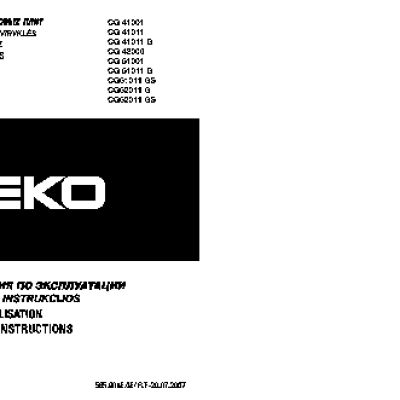 BEKO CG 51011 G (GS)