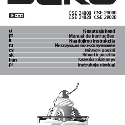 BEKO CSE 24000 / CSE 24020