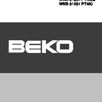 BEKO WKB 61231 PTYA