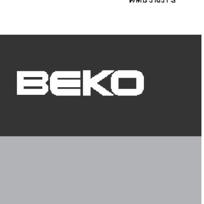 BEKO WMB 50831