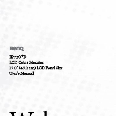 BENQ FP72G+D