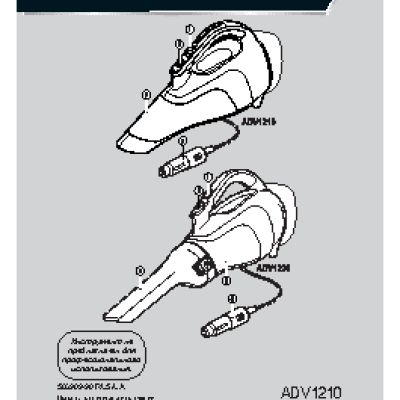 BLACK&DECKER ADV1220-XK