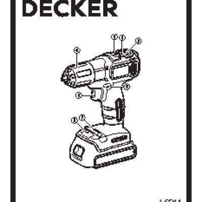 BLACK&DECKER ASD14K
