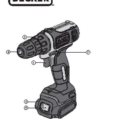 BLACK&DECKER BDCDD12