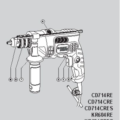 BLACK&DECKER CD 714 CRES