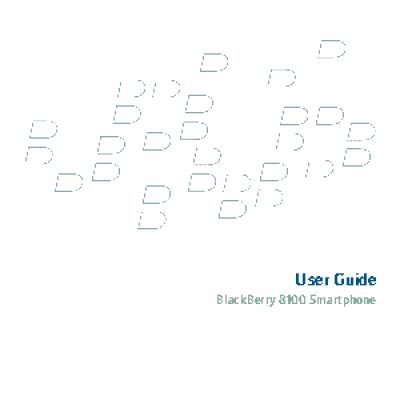 BLACKBERRY Pearl 8100