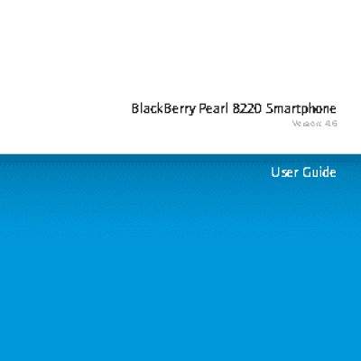 BLACKBERRY Pearl 8220