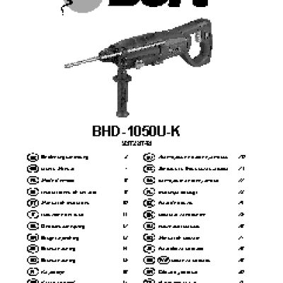 BORT BHD-1050U-K
