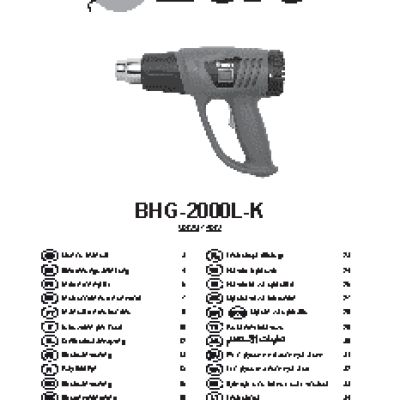 BORT BHG-2000L-K
