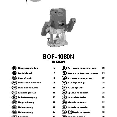 BORT BOF-1080N