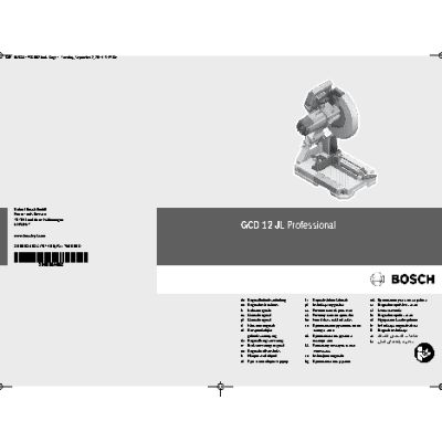 BOSCH 0601B28000 GCD 12 JL