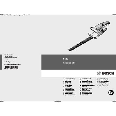 BOSCH AHS 45-15 LI 0600849 A 00