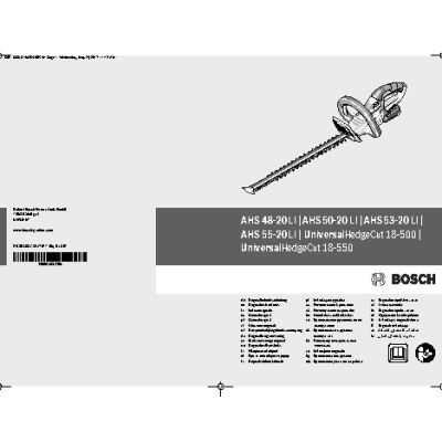 BOSCH AHS 55-20 LI