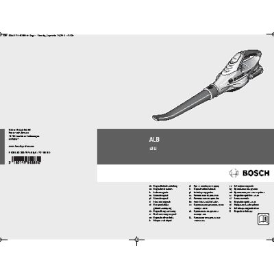 BOSCH ALB 18 LI