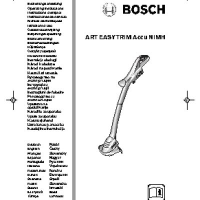 BOSCH ART 23 EASYTRIM ACCU
