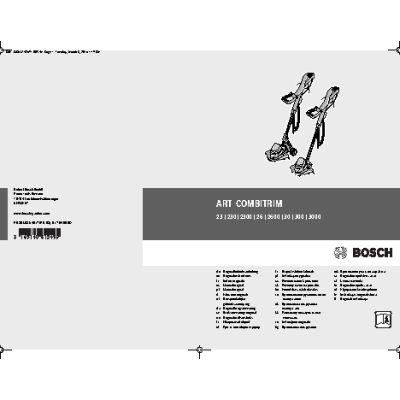BOSCH ART 30 Combitrim