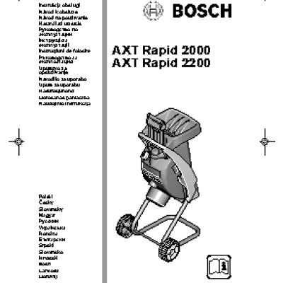 BOSCH AXT 2000 RAPID