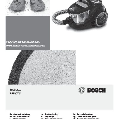 BOSCH BGS 21830 Easyy y