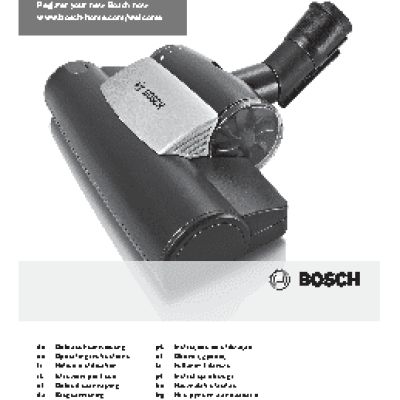 BOSCH BGS 5ZOOO1